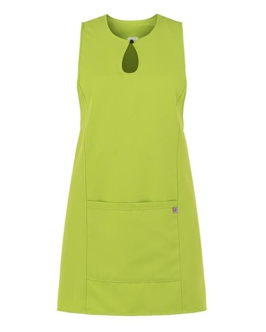 Scamiciato Gioia Pistacchio Verde Grembiule Smanicato Donna Camereira Estetica Acconciature Pulizie in Grembiuli Dresswork - Como, commercioVirtuoso.it