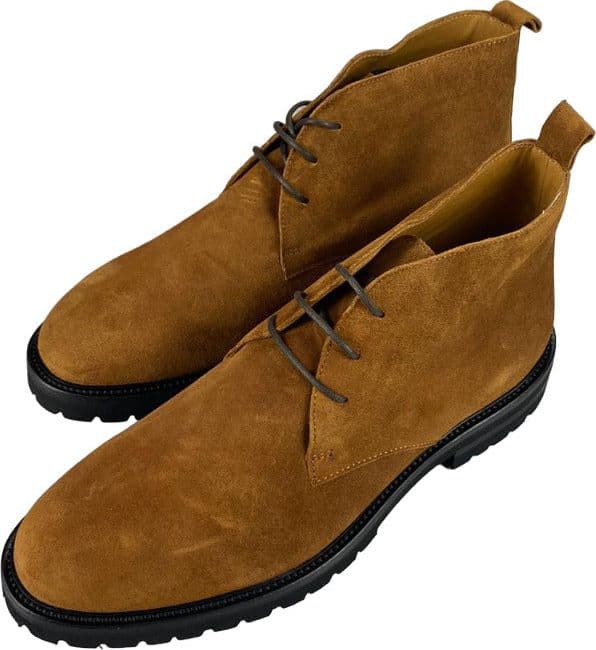 Scarpa uomo Manifatture Etrusche - Polacchini Colore Cammello in Stivali Couture - Sestu, commercioVirtuoso.it