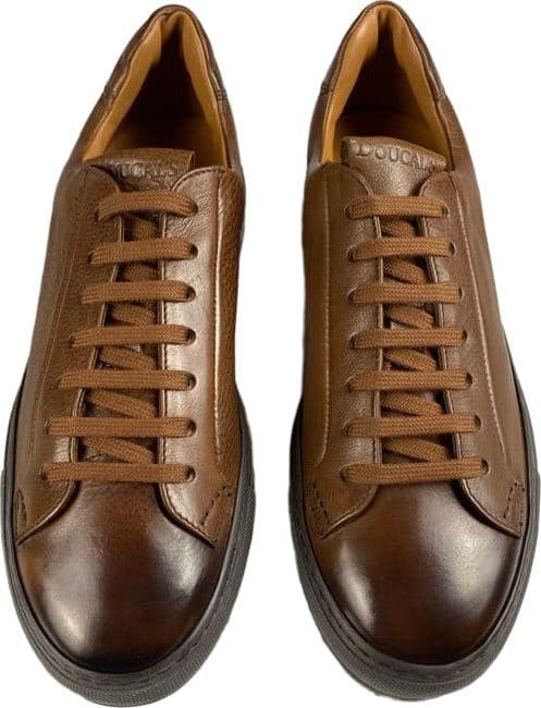 Scarpa uomo Doucal's - Sneaker in pelle - Colore Marrone in Sneaker casual Couture - Sestu, commercioVirtuoso.it