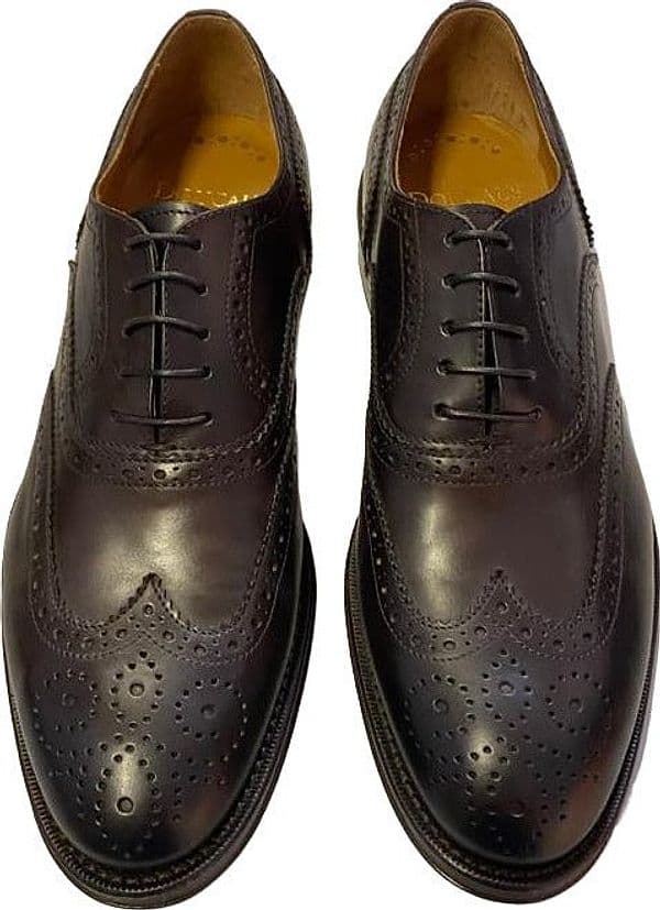 Scarpa Uomo Doucal's - Oxford Brogue di Moro - Francesine Stringate Italiane in Scarpe stringate basse Couture - Sestu, commercioVirtuoso.it