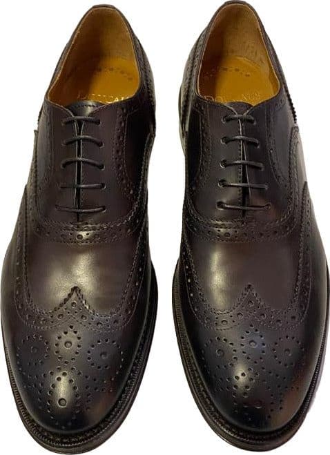 Scarpa Uomo Doucal's - Oxford Brogue di Moro - Francesine Stringate Italiane in Scarpe stringate basse Couture - Sestu, commercioVirtuoso.it
