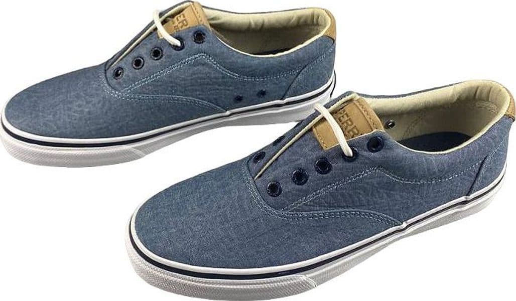 Scarpa uomo Sneakers Sperry - Striper LL CVO - Blue denim in Sneaker casual Couture - Sestu, commercioVirtuoso.it
