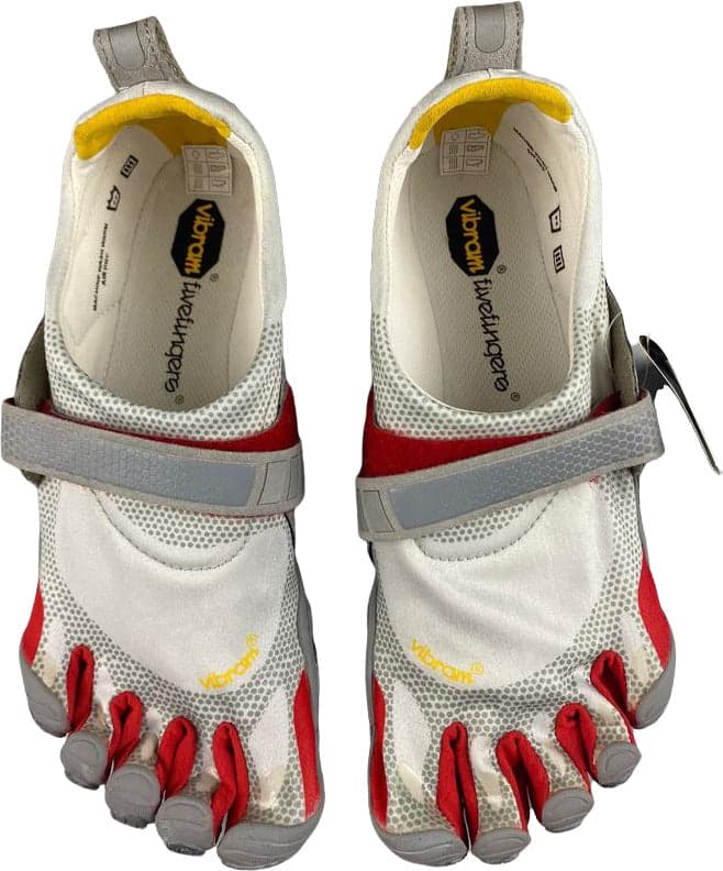Scarpa uomo Vibram - FiveFingers BIKILA - LIGHT GREY/RED/GREY in Scarpe da corsa su strada Couture - Sestu, commercioVirtuoso.it