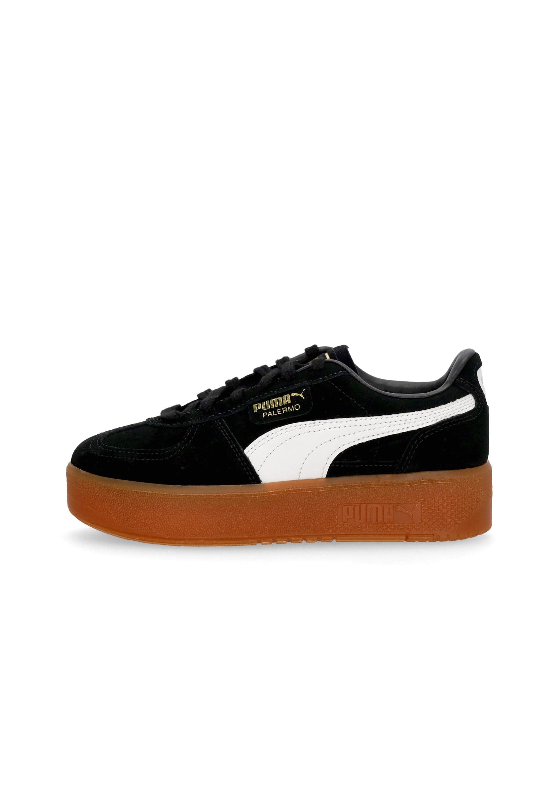PUMA Scarpa Bassa Donna Palermo Elevata Wns Black/gum da donna in Sneaker casual Drestige - Casamassima, commercioVirtuoso.it