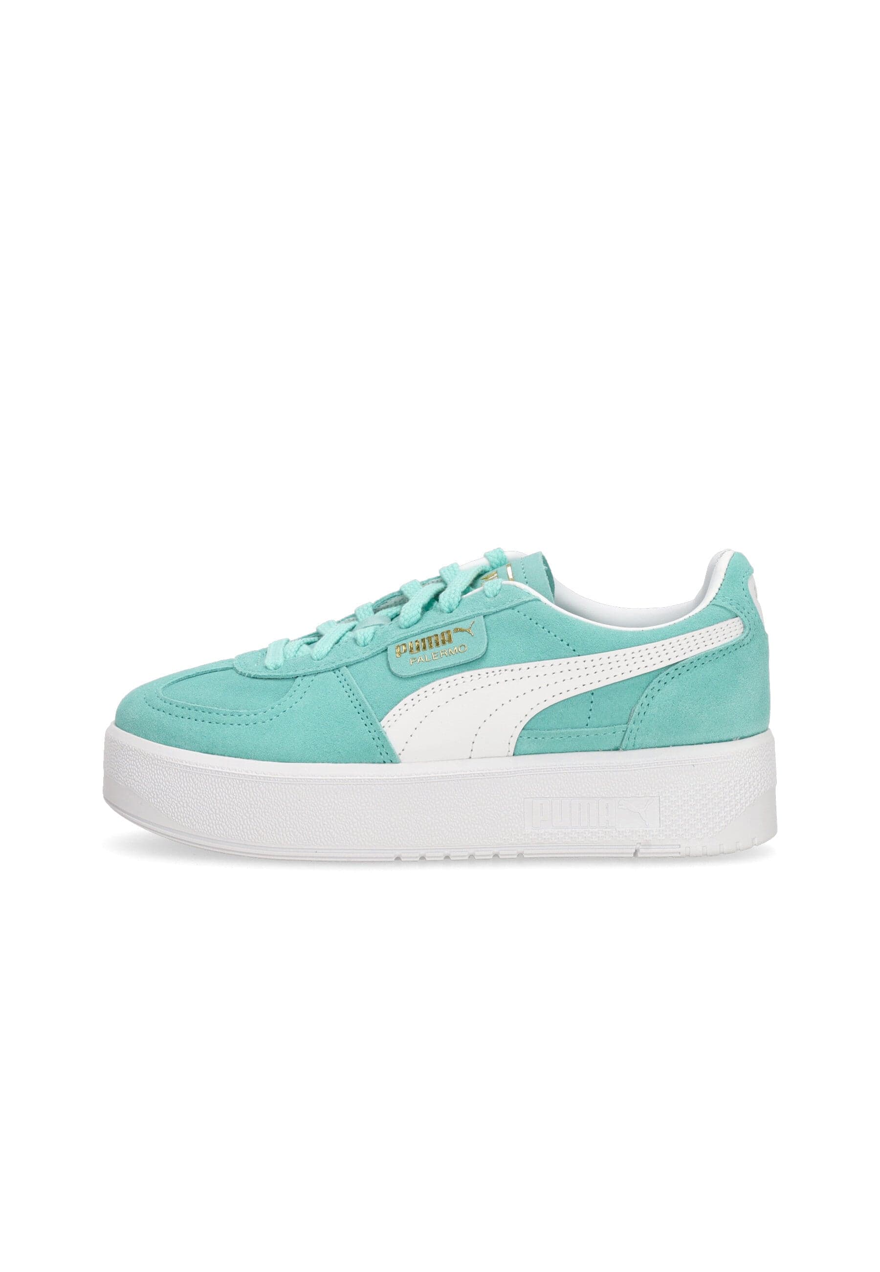 PUMA Scarpa Bassa Donna Palermo Elevata Wns Mint/white da donna in Sneaker casual Drestige - Casamassima, commercioVirtuoso.it