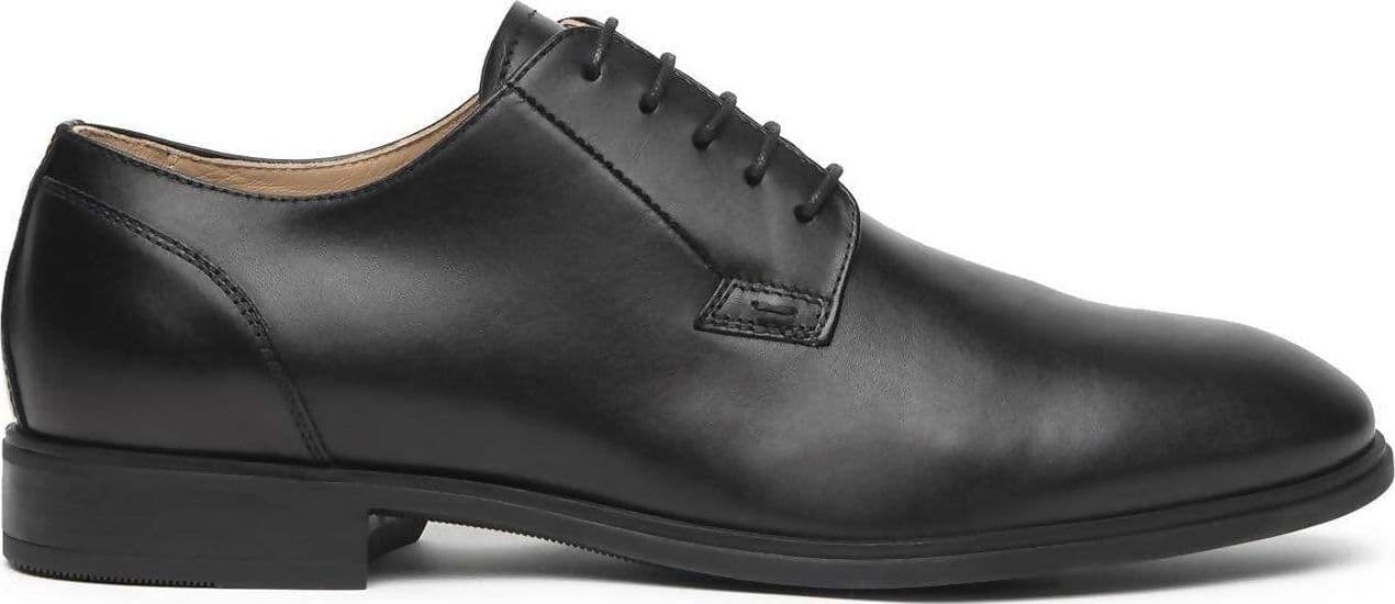 Scarpe Uomo Nerogiardini Scarpe Stringate Basse in Pelle Nera Quattro Fori Scarpe Casual Con Fondo in Gomma 2,5 Cm E Lacci Dry - Go Art.E202304u/100 Estate 2022 in Scarpe stringate basse Cantali Calzature - Randazzo, commercioVirtuoso.it