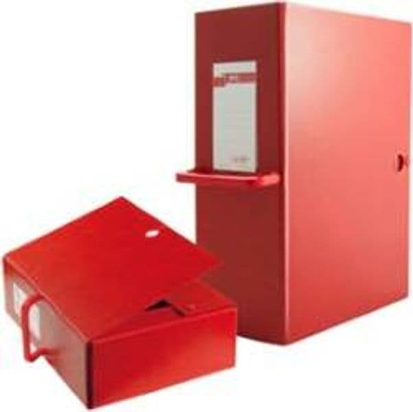 Scatola archivio Big 160 - con maniglia - dorso 16 cm - 25 x 35 cm - rosso - Sei Rota Cancelleria e prodotti per ufficio/Archivio ufficio e accessori per scrivania/Archivio ufficio/Classificatori/Scatole Eurocartuccia - Pavullo, Commerciovirtuoso.it