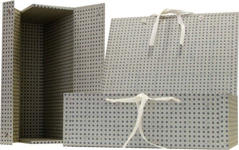 Scatola archivio in legno - 38x27 cm - dorso 12 cm - grigio - Brefiocart Cancelleria e prodotti per ufficio/Archivio ufficio e accessori per scrivania/Archivio ufficio/Classificatori/Scatole Eurocartuccia - Pavullo, Commerciovirtuoso.it