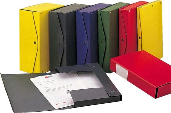 Scatola archivio Project - dorso 4 cm - 25 x 35 cm - blu - King Mec Cancelleria e prodotti per ufficio/Archivio ufficio e accessori per scrivania/Archivio ufficio/Classificatori/Scatole Eurocartuccia - Pavullo, Commerciovirtuoso.it