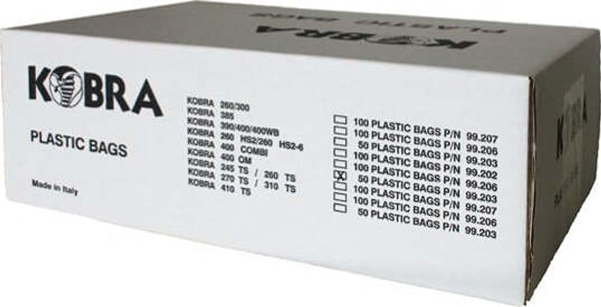 Scatola da 50 sacchi per dd kobra 390 e 400 Cancelleria e prodotti per ufficio/Elettronica per ufficio/Accessori/Accessori per distruggidocumenti Eurocartuccia - Pavullo, Commerciovirtuoso.it