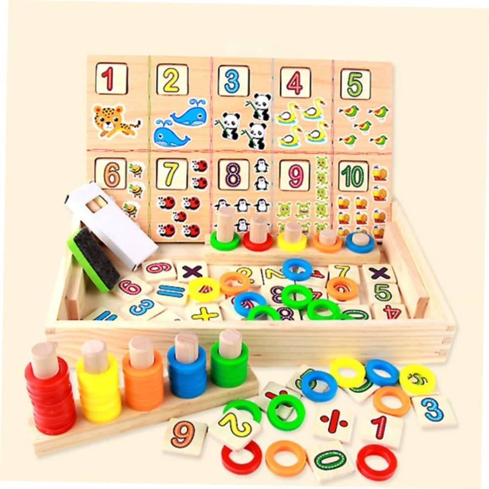 SCATOLA GIOCATTOLI EDUCATIVI DI CONTEGGIO GIOCATTOLO PER BAMBINI MULTIFUNZIONE in Pallottolieri Trade Shop italia - Napoli, commercioVirtuoso.it