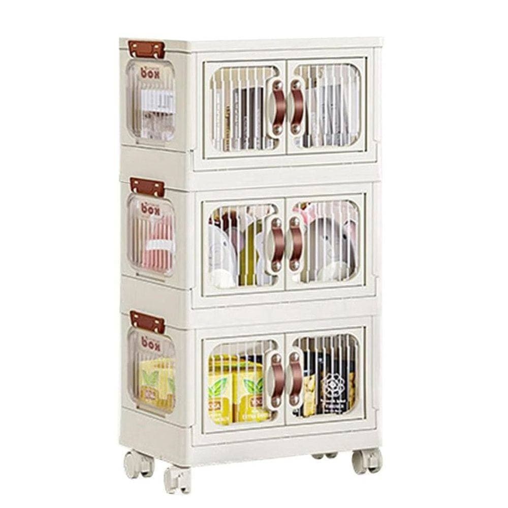 SCATOLA PORTAOGGETTI CONTENITORI SALVA SPAZIO CON COPERCHIO E RUOTE ARREDO CASA in Contenitori con coperchio Trade Shop italia - Napoli, commercioVirtuoso.it