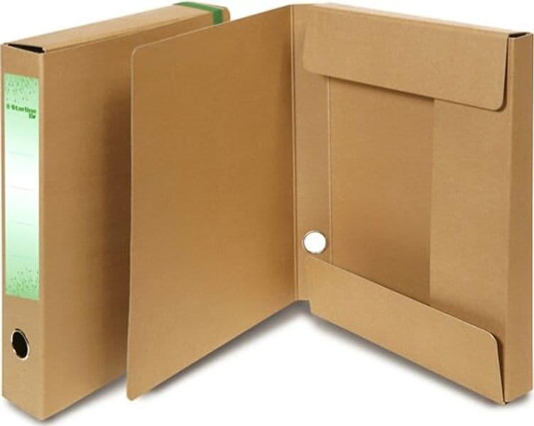 Scatola progetto con elastico - cartone FSC - dorso 10 cm - 25x35 cm - avana - Starline Cancelleria e prodotti per ufficio/Archivio ufficio e accessori per scrivania/Archivio ufficio/Cartelle/Cartelle portadocumenti Eurocartuccia - Pavullo, Commerciovirtuoso.it