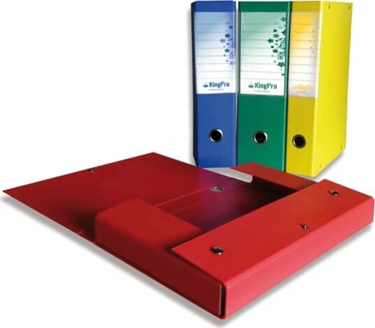 Scatola progetto KingPro - con portaetichetta - dorso 10 cm - giallo - Starline Cancelleria e prodotti per ufficio/Archivio ufficio e accessori per scrivania/Archivio ufficio/Classificatori/Scatole Eurocartuccia - Pavullo, Commerciovirtuoso.it