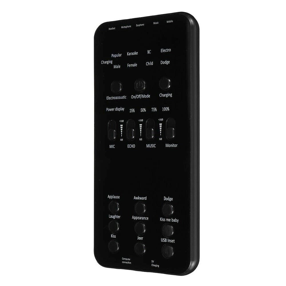 Scheda Audio Esterna Live Bluetooth Per Dirette Streaming Con Microfono Hp-202 Informatica e Videogiochi > Accessori PC > Adattatori e Convertitori Trade Shop italia - Napoli, Commerciovirtuoso.it