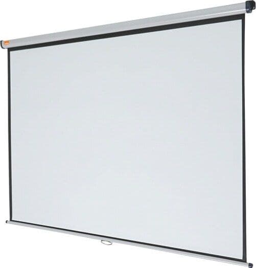 Schermo di proiezione da parete - formato 4:3 - 240 x 181 cm - Nobo Elettronica/Home Cinema TV e video/Accessori/Accessori per proiettori/Schermi di proiezione Eurocartuccia - Pavullo, Commerciovirtuoso.it