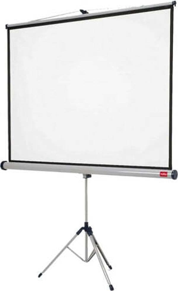 Schermo di proiezione su treppiede - formato 4:3 - 200 x 151 cm - Nobo Elettronica/Home Cinema TV e video/Accessori/Accessori per proiettori/Schermi di proiezione Eurocartuccia - Pavullo, Commerciovirtuoso.it