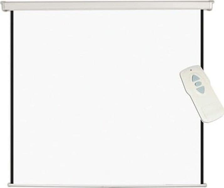 Schermo elettrico di proiezione - 180x180 cm - bianco - Bi-Office Elettronica/Home Cinema TV e video/Accessori/Accessori per proiettori/Schermi di proiezione Eurocartuccia - Pavullo, Commerciovirtuoso.it
