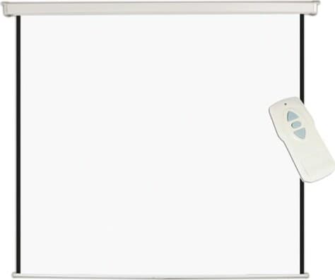 Schermo elettrico di proiezione - 180x180 cm - bianco - Bi-Office Elettronica/Home Cinema TV e video/Accessori/Accessori per proiettori/Schermi di proiezione Eurocartuccia - Pavullo, Commerciovirtuoso.it