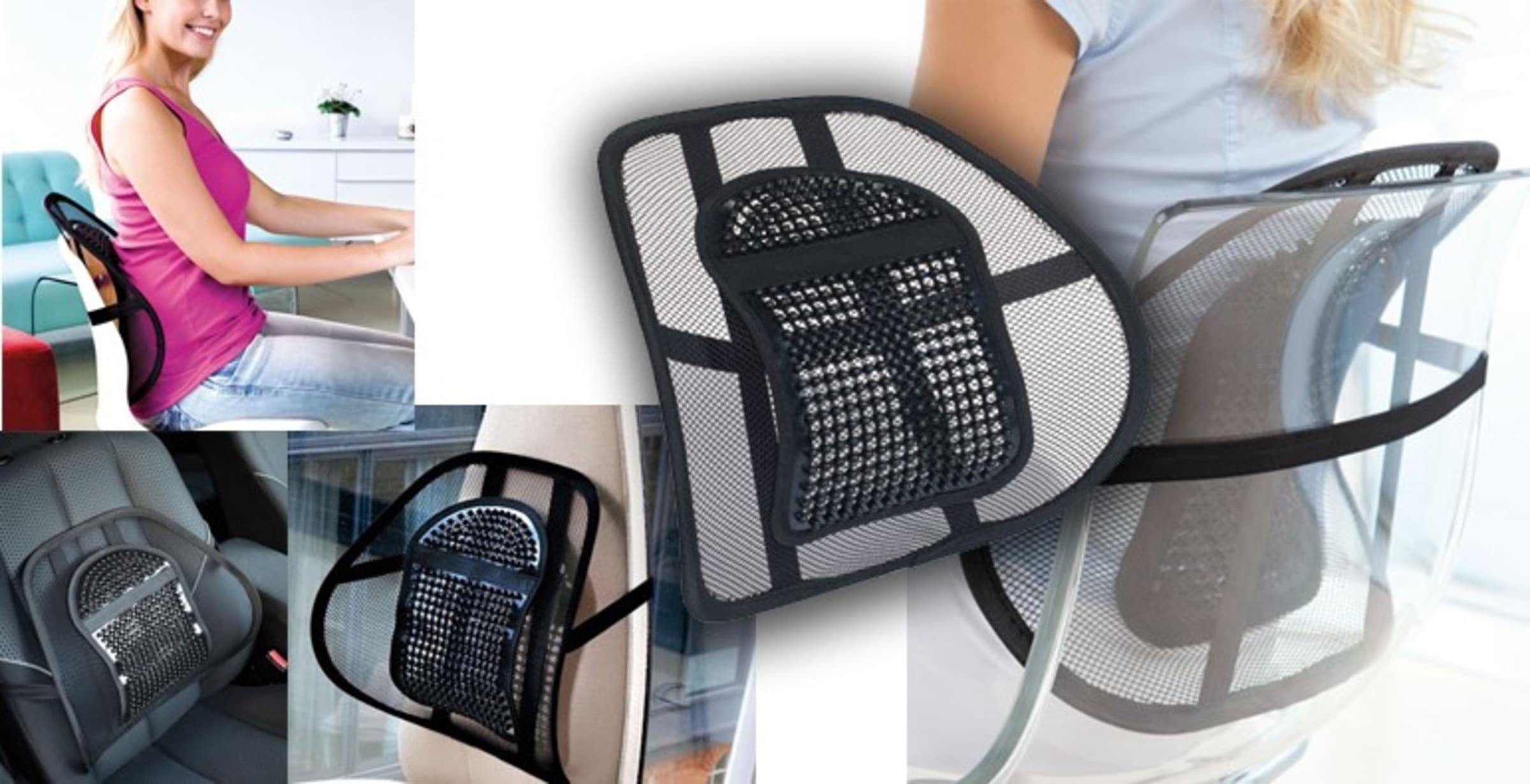 SCHIENALE ERGONOMICO COPRISEDILE AUTO SEDIA SCHIENALI CUSCINO SUPPORTO LOMBARE Auto e Moto/Accessori per auto/Coprisedili e accessori comfort/Coprisedili singoli Trade Shop italia - Napoli, Commerciovirtuoso.it