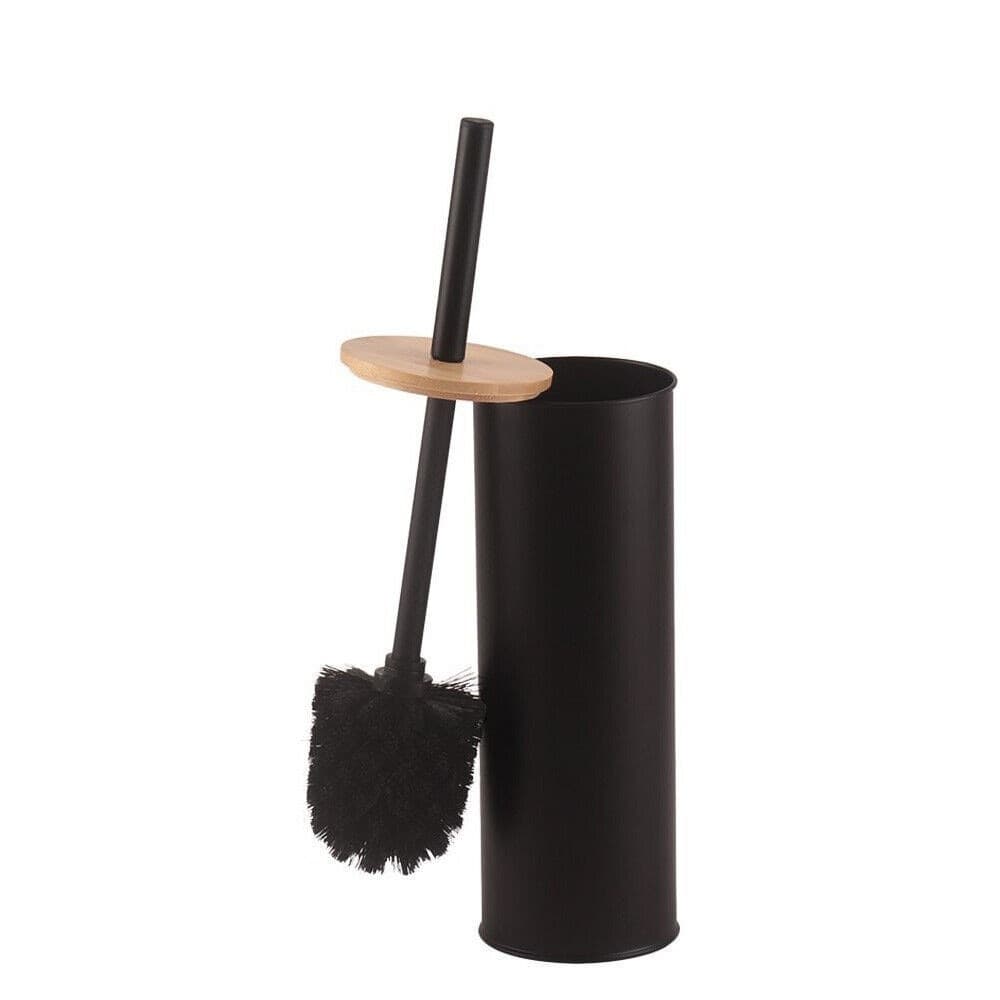 SCOPINO DA BAGNO CON PORTASCOPINO NERO LEGNO MODERNO DA WC SPAZZOLONE 87460 in Scopini e porta scopini Trade Shop italia - Napoli, commercioVirtuoso.it