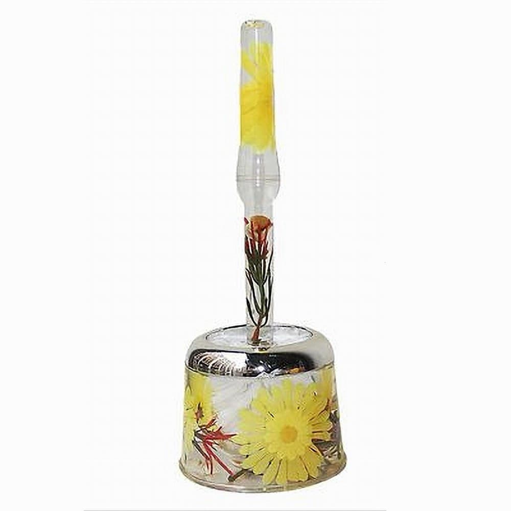 Scopino-Wc-Porta-Scopino-Decorato-Fiore-Giallo-34x13cm-Bagno-Accessorio-52374