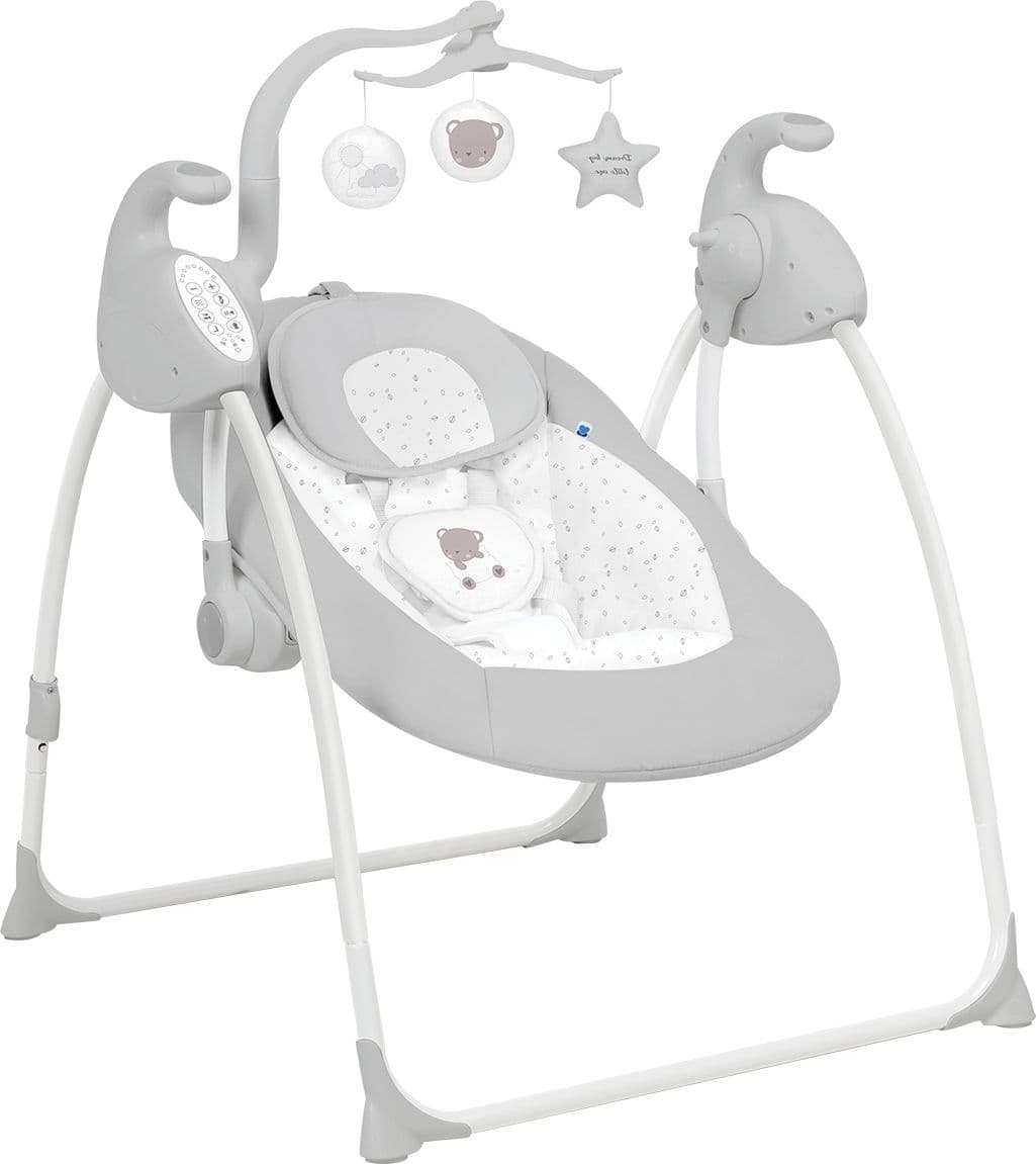 Sdraietta elettrica Alanni dream Big Grey Prima infanzia/Attività e intrattenimento/Sdraiette e dondolini La Casa Del Bebè - Napoli, Commerciovirtuoso.it