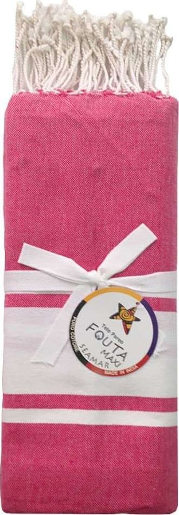 Seamar - Telo Fouta Misura Matrimoniale Cotone 150x185cm Rifinito Con Frange Rigato 100% Cotone Leggero per Spiaggia, Piscina, Picnic Casa e cucina/Bagno/Biancheria da bagno/Asciugamani/Teli mare La Bottega del Risparmio - Bari, Commerciovirtuoso.it