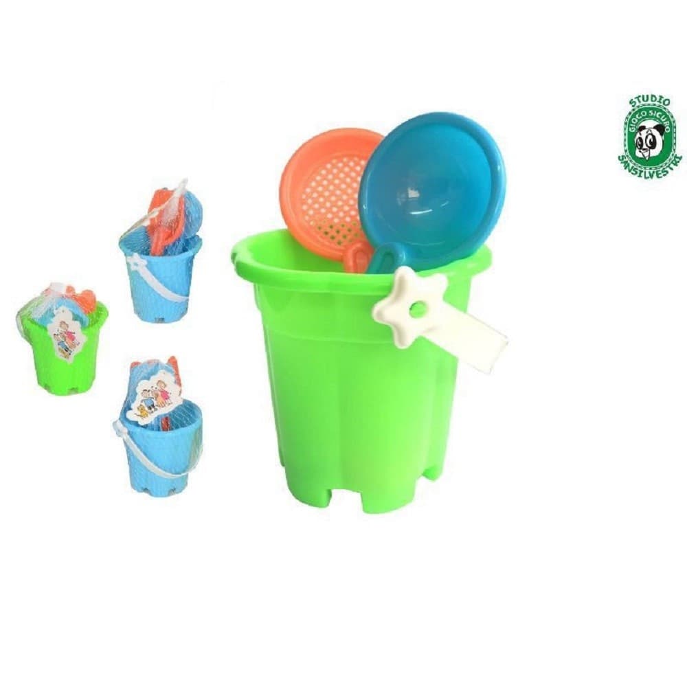 Secchiello 14 Cm 3pz Con Accessori Palette Giochi Per Mare Estate Bambini 072402 Giochi e giocattoli/Sport e giochi all'aperto/Sabbiere e giocattoli da spiaggia/Giocattoli per sabbia e spiaggia Trade Shop italia - Napoli, Commerciovirtuoso.it