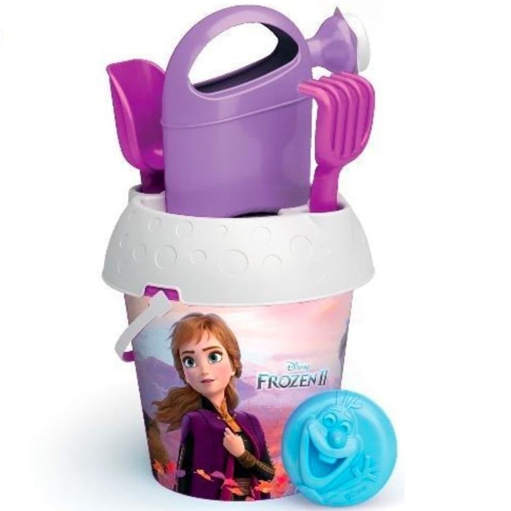 Secchiello-Da-Mare-Di-Frozen-Gioco-Da-Spiaggia-Per-Bambini-Con-Diversi-Accessori
