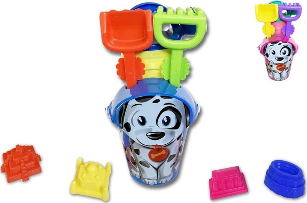 Secchiello Per Gioco Da Spiaggia Per Bambini Mare Con Paletta Rastrello Formine Giochi e giocattoli/Sport e giochi all'aperto/Sabbiere e giocattoli da spiaggia/Giocattoli per sabbia e spiaggia Trade Shop italia - Napoli, Commerciovirtuoso.it