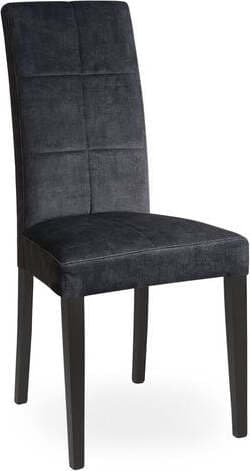 Sedia-Living-Design-CHEYENNE-Grigio-scuro-e-Grafite