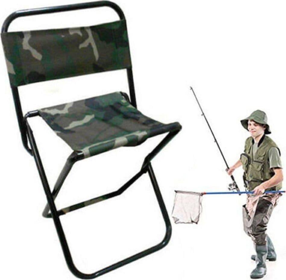 Sedia Sgabello Pesca Pieghevole Militare Con Schienale Pescatore Campeggio Relax Sport e Tempo Libero > Pesca > Accessori Pesca > Sport Trade Shop italia - Napoli, Commerciovirtuoso.it