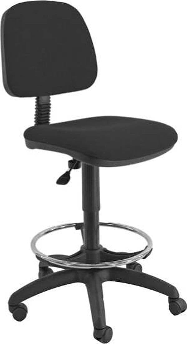 Sedia Tecnigrafo Esos E4S - con poggiapiedi e ruote - nero - Unisit Casa e cucina/Arredamento/Studio/Sedie e Sgabelli/Sedie da scrivania Eurocartuccia - Pavullo, Commerciovirtuoso.it