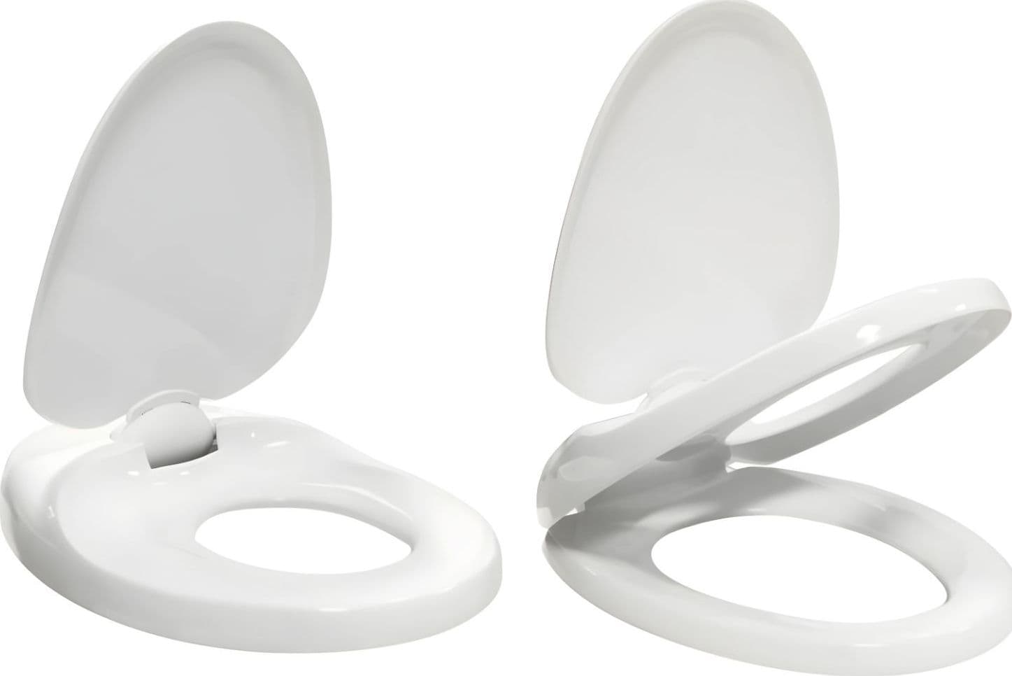 Sedile Wc Copri Water Tavoletta Vaso Universale Bianco Polipropilene PP Baby Family Sistema Soft Closing Bagno Casa e cucina/Bagno/Accessori per il bagno/Accessori per il WC/Sedili WC Ogomondo - Martina Franca, Commerciovirtuoso.it