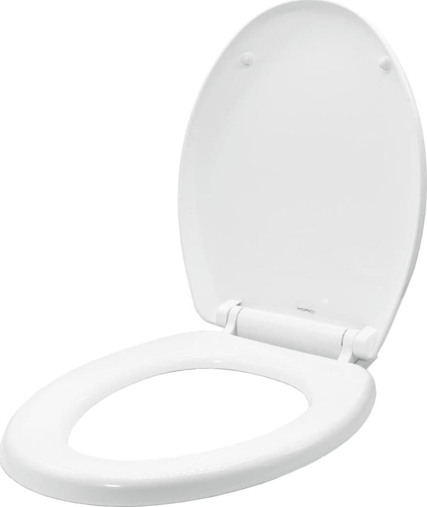 Sedile Wc Copri Water Tavoletta Vaso Universale Bianco Polipropilene PP Sistema Soft Closing Bagno Fai da te/Attrezzature per cucine e bagni/Attrezzature per bagni/Sedili WC Ogomondo - Martina Franca, Commerciovirtuoso.it