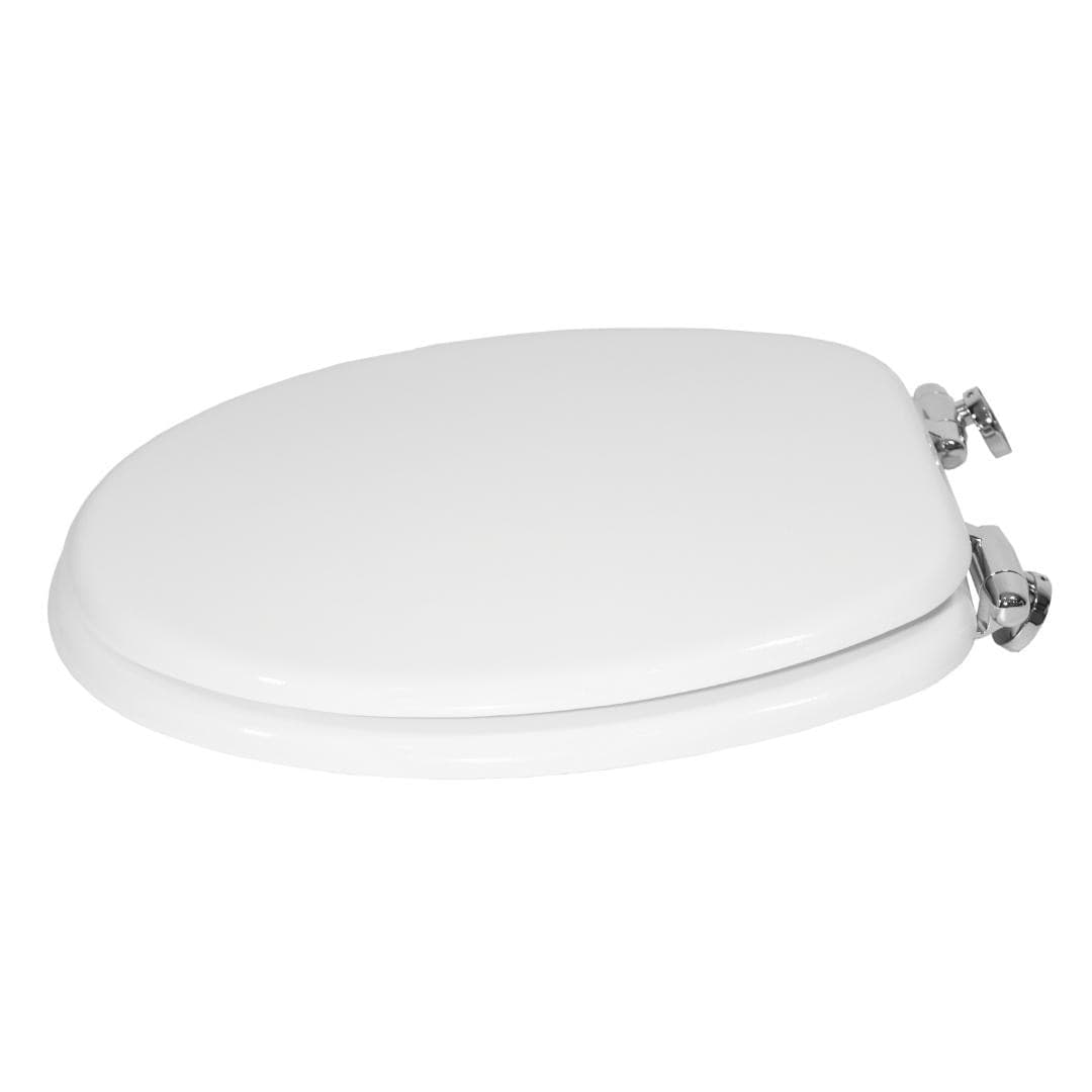 Sedile Wc Copri Water Universale Frizionato Bianco MDF Chiusura Rallentata Fai da te/Attrezzature per cucine e bagni/Attrezzature per bagni/Sedili WC Ogomondo - Martina Franca, Commerciovirtuoso.it
