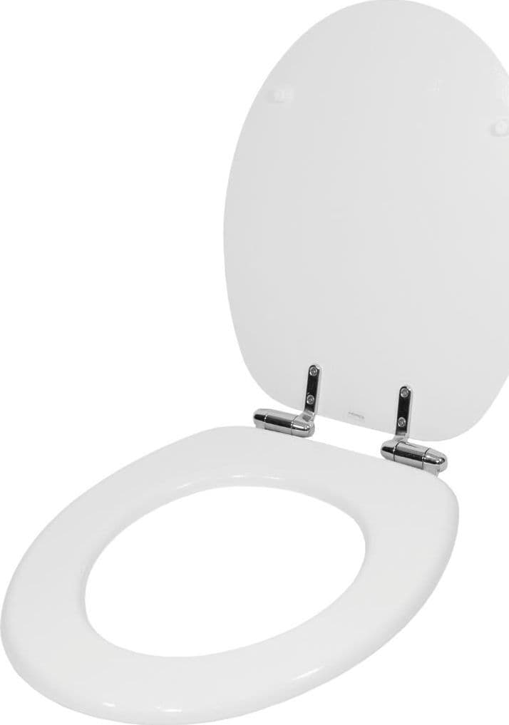 Sedile Wc Copri Water Universale Frizionato Bianco MDF Chiusura Rallentata Fai da te/Attrezzature per cucine e bagni/Attrezzature per bagni/Sedili WC Ogomondo - Martina Franca, Commerciovirtuoso.it