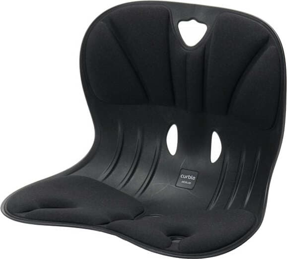 Seduta ergonomica CURBLE WIDER - nero - Titanium Casa e cucina/Arredamento/Studio/Sedie per sala d'attesa Eurocartuccia - Pavullo, Commerciovirtuoso.it
