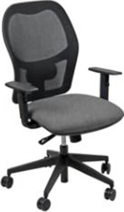 Seduta operativa Hubble HUHU - 4 blocchi - con braccioli regolabili - grigio - Unisit Casa e cucina/Arredamento/Studio/Sedie e Sgabelli/Sedie da scrivania Eurocartuccia - Pavullo, Commerciovirtuoso.it