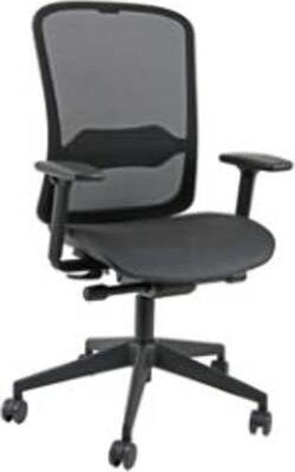 Seduta operativa Shape SHSU - con braccioli regolabili - completamente in rete nera - Unisit Casa e cucina/Arredamento/Studio/Sedie e Sgabelli/Sedie da scrivania Eurocartuccia - Pavullo, Commerciovirtuoso.it
