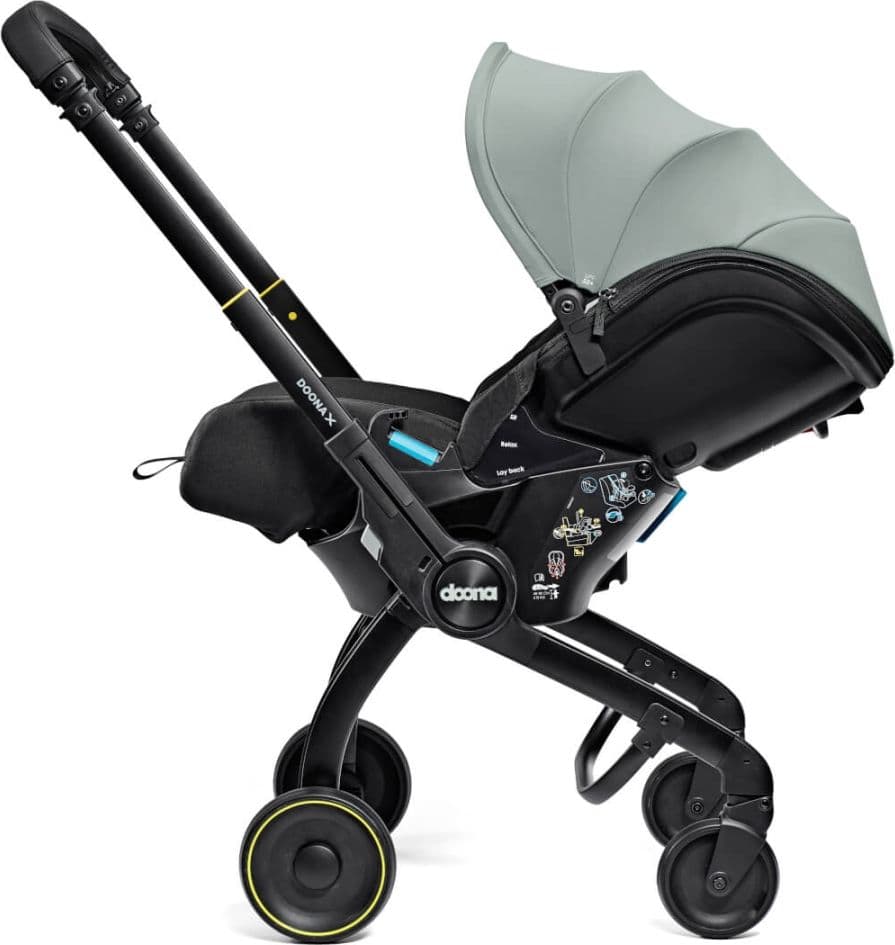 Seggiolino-Auto-e-Passeggino-Doona-X-I-size