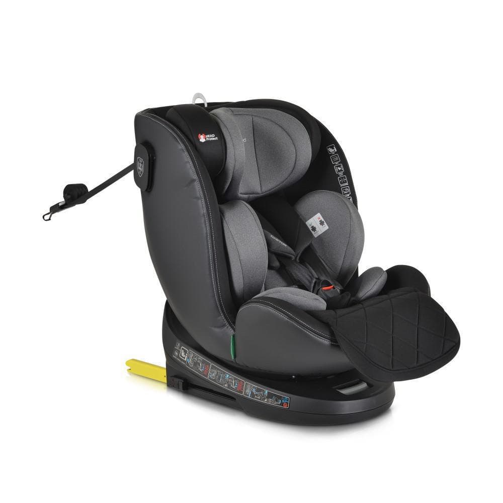 Seggiolino-per-Auto-Cangaroo-Castor-i-size-Grey