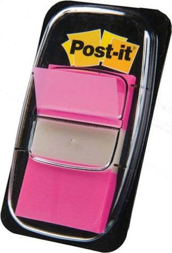 Segnapagina Post it Index Medium - 680-21 - 25 4 x 43 2 mm - rosa vivace - Post it - conf. 50 pezzi Cancelleria e prodotti per ufficio/Archivio ufficio e accessori per scrivania/Etichette divisori per schedario e timbri/Segnapagina adesivi Eurocartuccia - Pavullo, Commerciovirtuoso.it