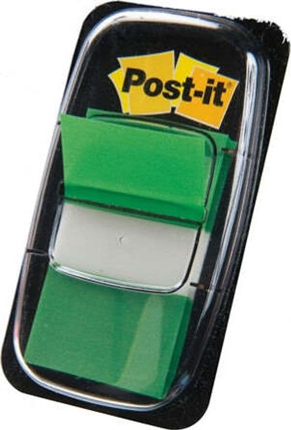 Segnapagina Post it Index Medium - 680-3 - 25 4x43 2 mm - verde - Post it - conf. 50 pezzi Cancelleria e prodotti per ufficio/Archivio ufficio e accessori per scrivania/Etichette divisori per schedario e timbri/Segnapagina adesivi Eurocartuccia - Pavullo, Commerciovirtuoso.it