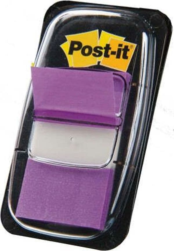 Segnapagina Post it Index Medium - 680-8 - 25 4 x 43 2 mm - porpora - Post it - conf. 50 pezzi Cancelleria e prodotti per ufficio/Archivio ufficio e accessori per scrivania/Etichette divisori per schedario e timbri/Segnapagina adesivi Eurocartuccia - Pavullo, Commerciovirtuoso.it