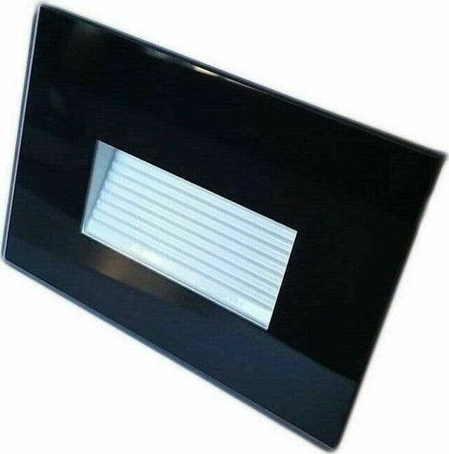 SEGNAPASSO LED 4W INCASSO SCATOLA 503 6400K 3000K 4000K IP65 CORNICE VETRO asimmetrico bianco nero Illuminazione/Illuminazione per esterni/Luci per sentieri Zencoccostore - Formia, Commerciovirtuoso.it
