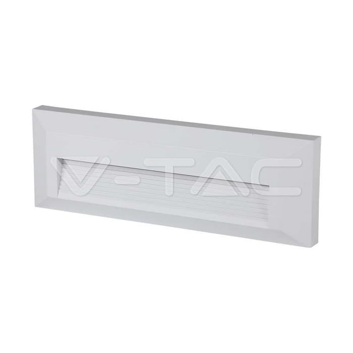 SEGNAPASSO RETTANGOLARE V-TAC VT-1162 PUNTO LUCE LED SMD 3W A PARETE IP65 BIANCO - SKU-211326 Illuminazione/Illuminazione per esterni/Luci per sentieri Zencoccostore - Formia, Commerciovirtuoso.it