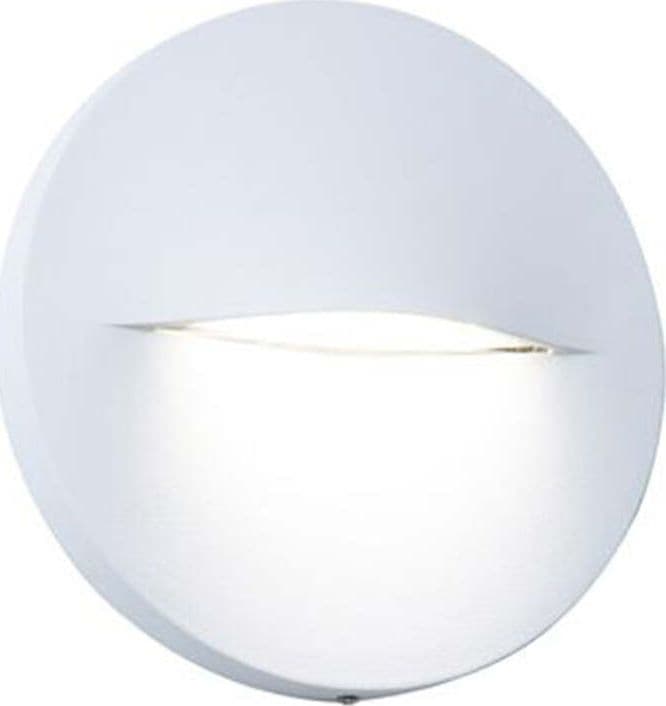 Segnapasso-Tondo-Moderno-Open-Alluminio-Bianco-3W-Led-3000K