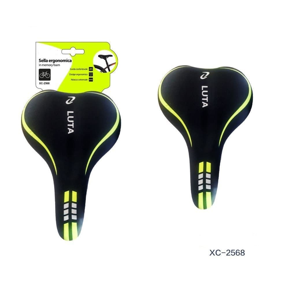 Sella Per Bici Bicicletta Ergonomica In Memory Foam Morbida Sportiva Xc-2568 Sport e Tempo Libero > Ciclismo > Ricambi per Bici > Sport Trade Shop italia - Napoli, Commerciovirtuoso.it